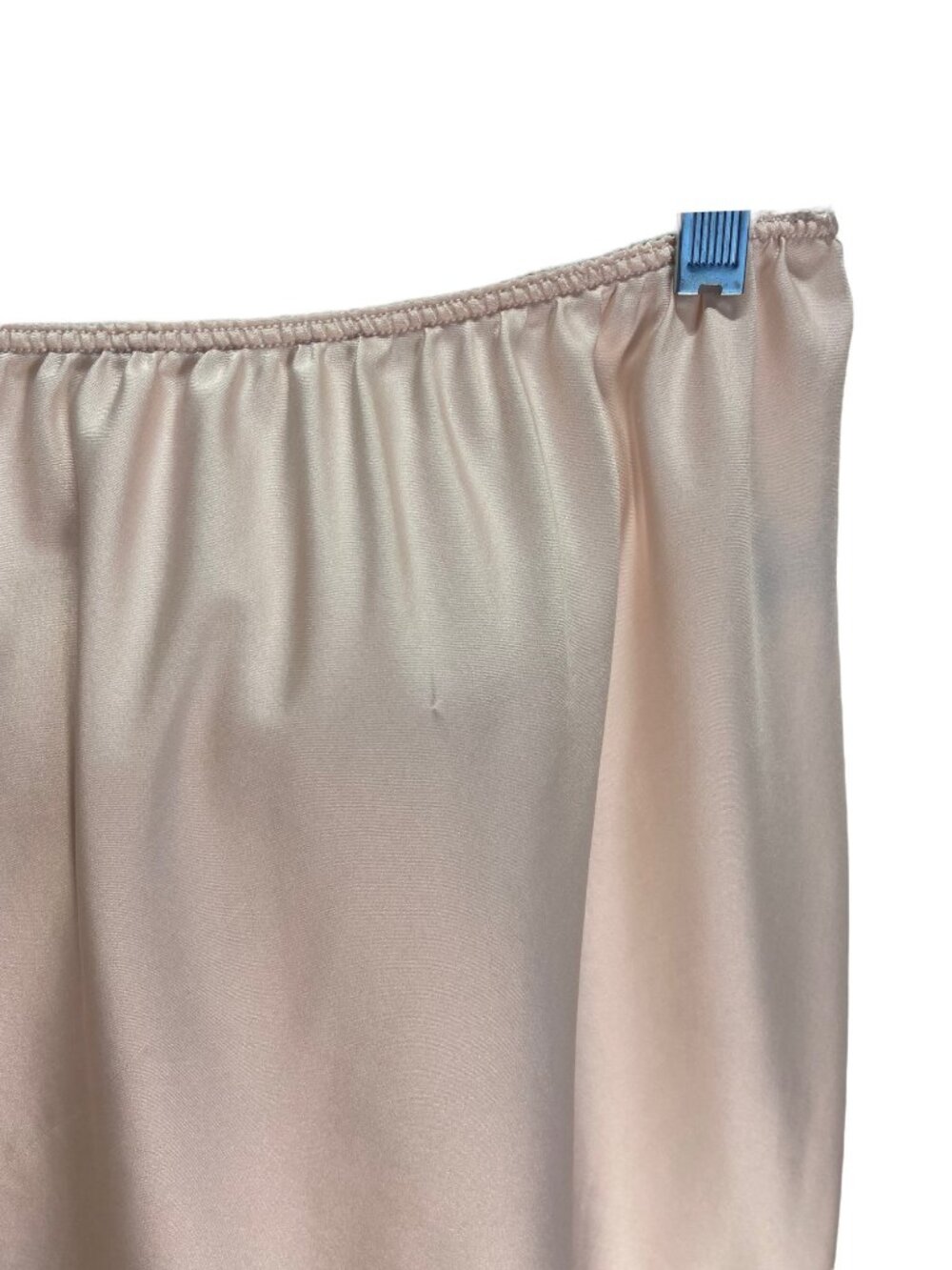 Vintage Bali Slip Skirt Pink Size M Cottagecore Coquette Spring Satin Bohemian - Picture 7 of 12